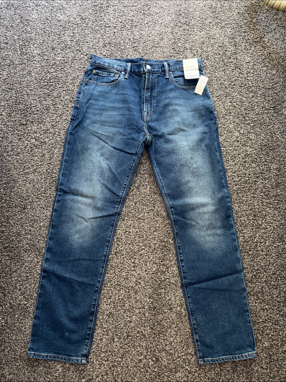 Gap Men's Straight GapFlex Denim Jeans Medium Wash NWT Size 31/30